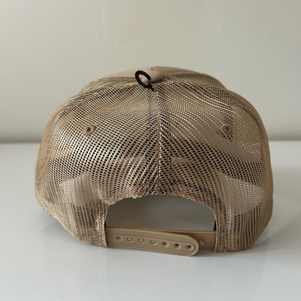 Tan Hamptons Trucker Hat - Picture 3 of 6